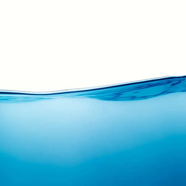 Onda in acqua pulita blu — Foto Stock