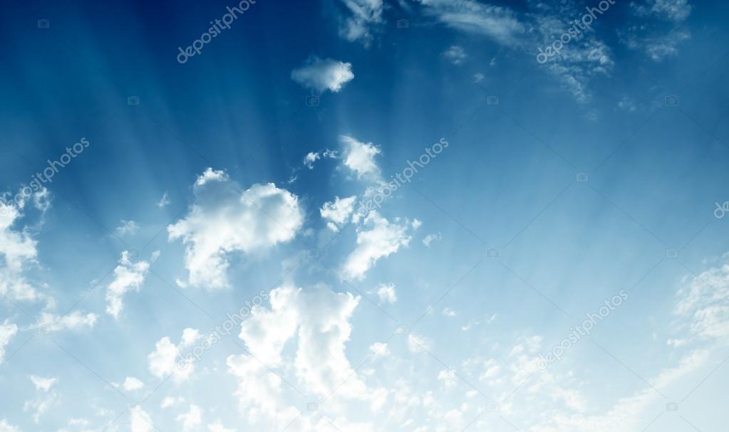 Sunny sky abstract background