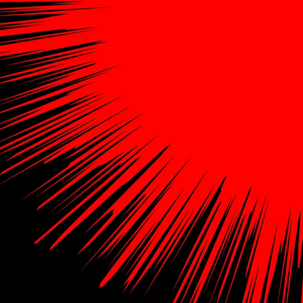 Fondo rojo abstracto, ilustración vectorial — Vector de stock