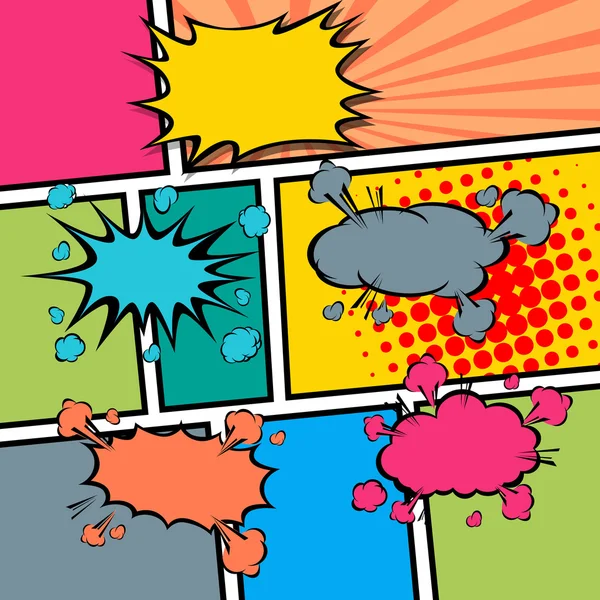 poste de police de dessin animé — Image vectorielle ...