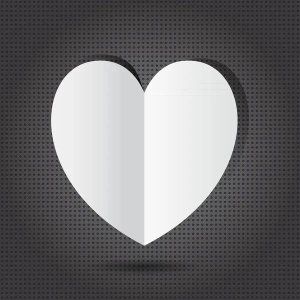 Sevgililer günü. Soyut kağıt Kalpler.