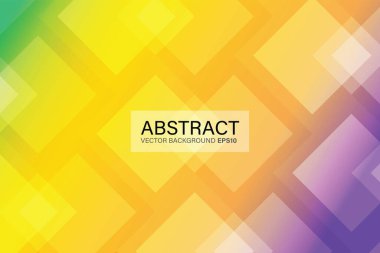 Soyut modern kare arkaplan. Beyaz geometrik doku. vektör illüstrasyonu 