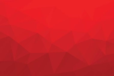 Farklı boyut ve renklerde üçgenlerden oluşan düşük polimetrik arkaplan