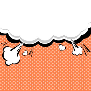 Konuşma balonu Pop-Art stil