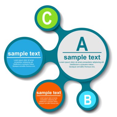infographics seçenekleri afiş.