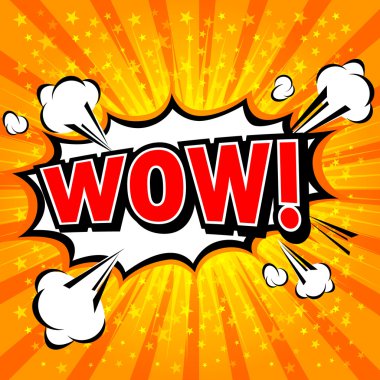 Vay canına! Komik konuşma balonu, çizgi film