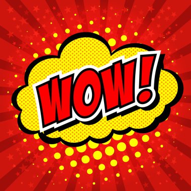 Vay canına! Komik konuşma balonu, çizgi film