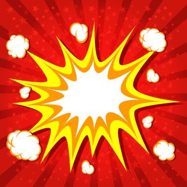 Komik konuşma balonu, çizgi film.