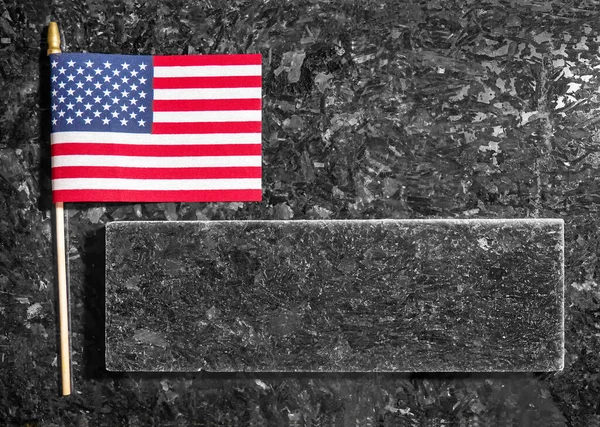 Feliz 4 de julio es el Día de la Independencia de las Américas, fiesta patriótica estatal nacional. Bandera de Estados Unidos. Día de los Caídos. Día de los Veteranos — Foto de Stock