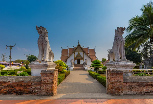 Wat Phumin is a unique thai traditional Temple of Nan province , — Stock Photo, Image