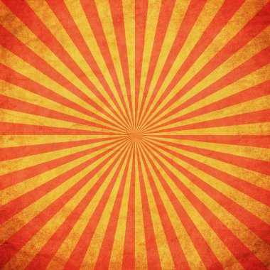 Grunge sunburst antika arka plan ve doku ile yer