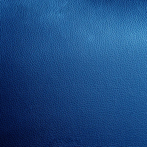 Texture in pelle blu, texture sfondo, texture in pelle, blu — Foto Stock