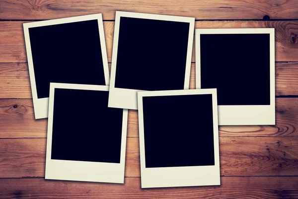 Ahşap arka plan ve doku eski boş çerçeve fotoğraf