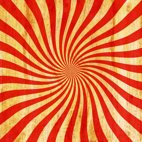 Grunge κόκκινο και πορτοκαλί εκλεκτής ποιότητας sunburst στροβιλισμού, στριφογύρισμα φόντο t — Φωτογραφία Αρχείου