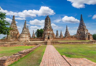 Wat chaiwatthanaram tapınağı, ayutthaya, thailand (ayutthaya tarihi parkı )