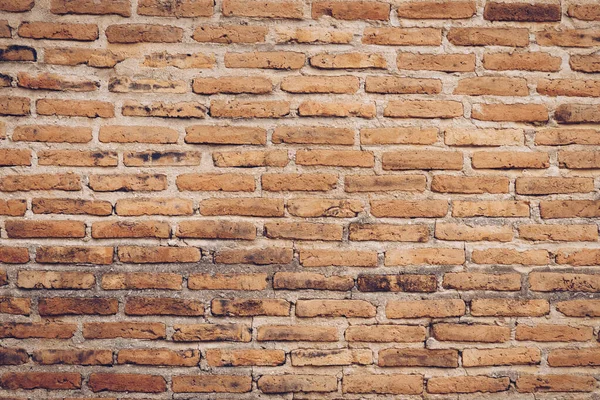 Old Brown Color Brick Wall Brickwork Background Texture — Stock Photo, Image