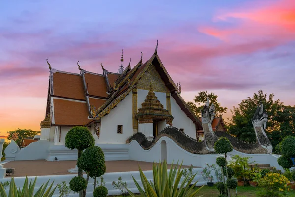 Wat Phumin Unique Thai Traditional Temple Nan Province Thailand — Stock Photo, Image