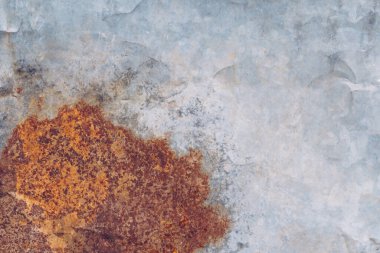 Eski grunge çinko ve paslı arkaplan dokusu