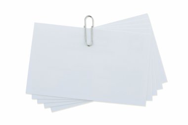 Kırpma yolu ile izole beyaz ataç.