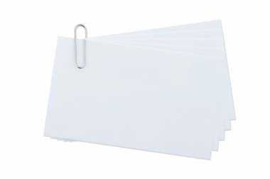 Kırpma yolu ile izole beyaz ataç.