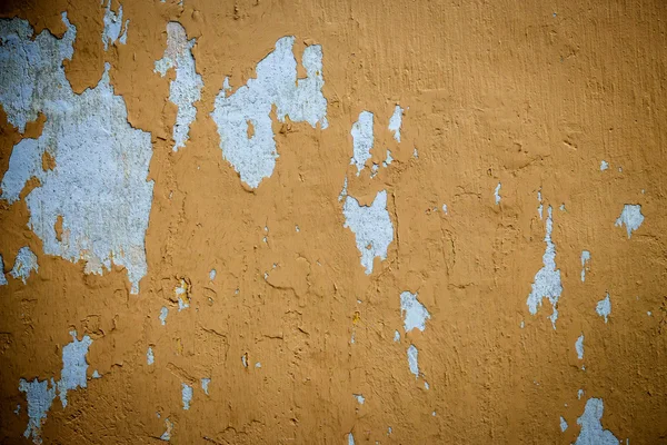 Antiguo grunge amarillo fondo de la pared y textura —  Fotos de Stock