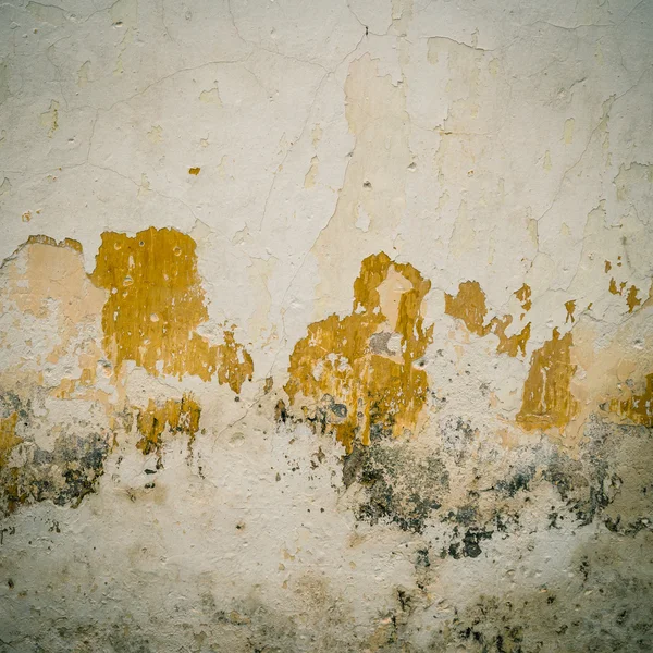 Grunge cement spleet muur achtergrond en textuur — Stockfoto