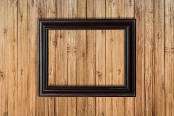 木材与空间背景图片框架 — 图库照片