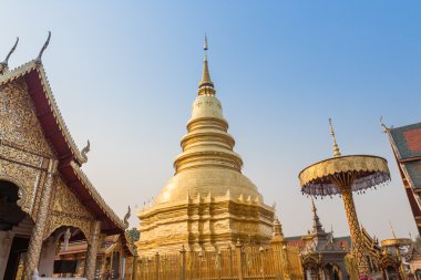 Tapınak Phra o Hariphunchai Lamphum, il Chang Mai, inci