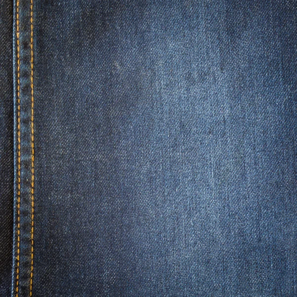 Close up jeans background and texture with space — Stock Photo, Image