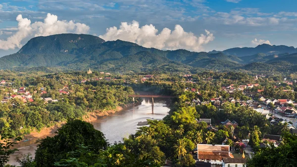 Viewpoint på luang prabang i laos. — Stockfoto