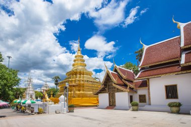 Chiang Mai, Tayland. Wat Phra o Sri Chom tanga Tapınağı.