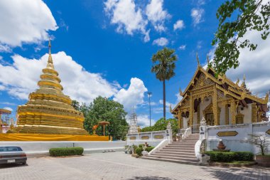Chiang Mai, Tayland. Wat Phra o Sri Chom tanga Tapınağı.
