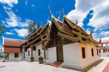 Chiang Mai, Tayland. Wat Phra o Sri Chom tanga Tapınağı.