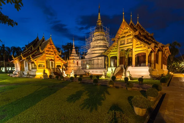 Wat Phra Singh templo em Chiang Mai, Tailândia . — Fotografia de Stock