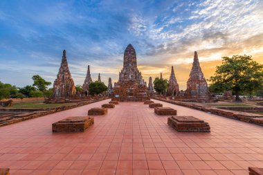 WAT chaiwatthanaram Tapınağı, ayutthaya, Tayland, thailand (ayutthaya histo