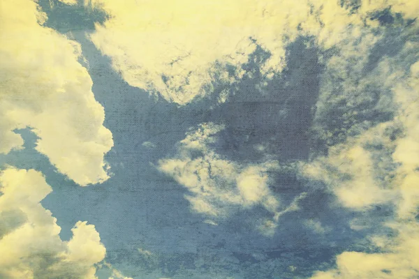 Grunge clouds vintage with texture and background. — Zdjęcie stockowe