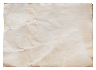 eski kağıt üzerinde kırpma yoluyla izole.