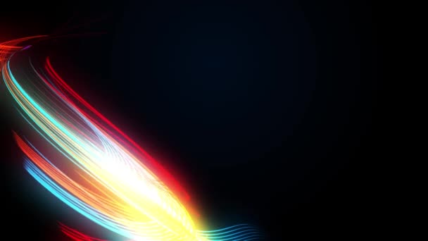 Lignes colorées fond