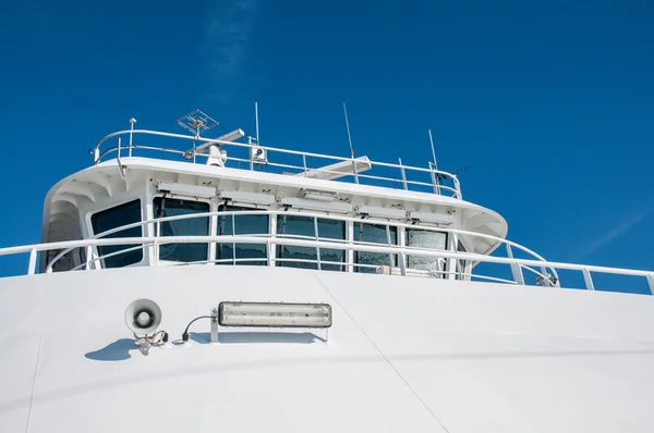 Captain's cabin on the ferry — Stock Photo, Image