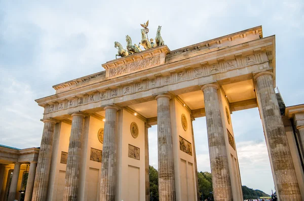 Бранденбургские ворота, Паризер-Плац, Берлин — стоковое фото