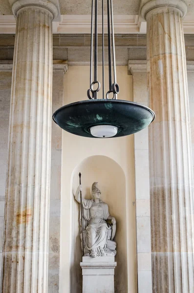 Inside of Brandenburg Gate in Berlin — Stock Photo, Image