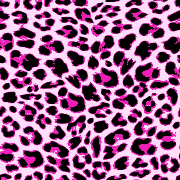 Design de padrão sem costura leopardo, fundo vetorial — Vetor de Stock