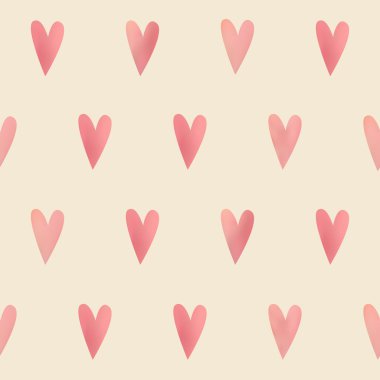 Cute retro seamless modeli suluboya kalpleri ile vektör 