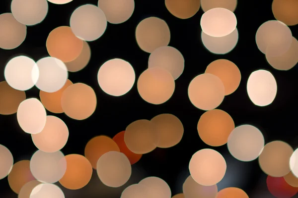 Abstract background orange and yellow bokeh circles. — 스톡 사진