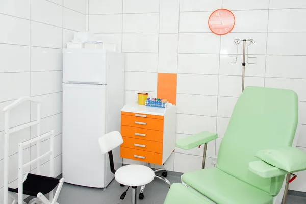 Modern Comfortable Equipped Hospital Room Treatment Room Medicine Fridge — 스톡 사진