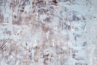 Eski, pasaklı duvar dokusu. Lekeli yüzey arka planı soyuluyor. Eski kırsal duvarın dokusu