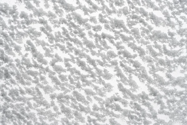 Witte Sneeuw Textuur Met Sneeuw Bedekte Glazen Onderaanzicht Kerst Nieuwjaar — Stockfoto