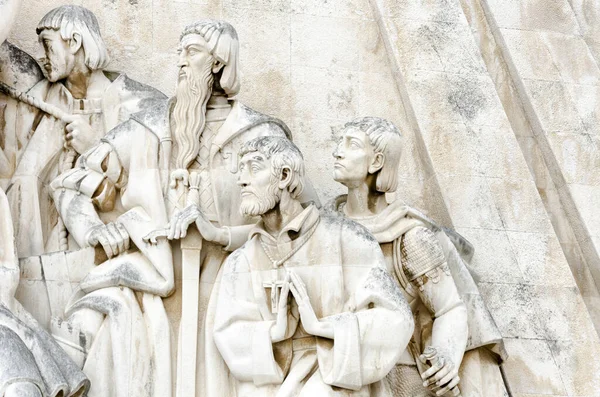 Denkmal Für Die Entdeckungen Portugiesischen Padrao Dos Descobrimentos Denkmal Nordufer — Stockfoto