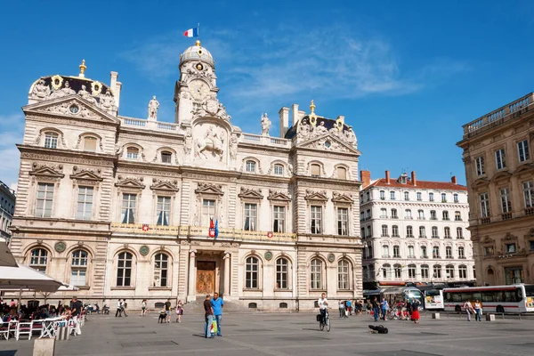 Lyon Francia Mayo Ayuntamiento Place Des Terreaux Patrimonio Mundial Unesco —  Fotos de Stock