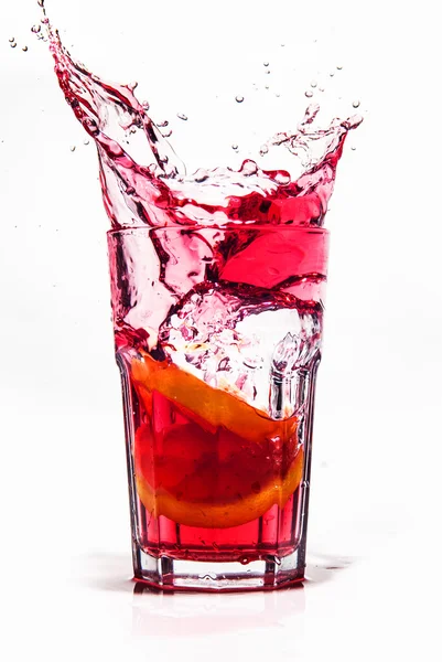 Splash drink — Stock Photo, Image